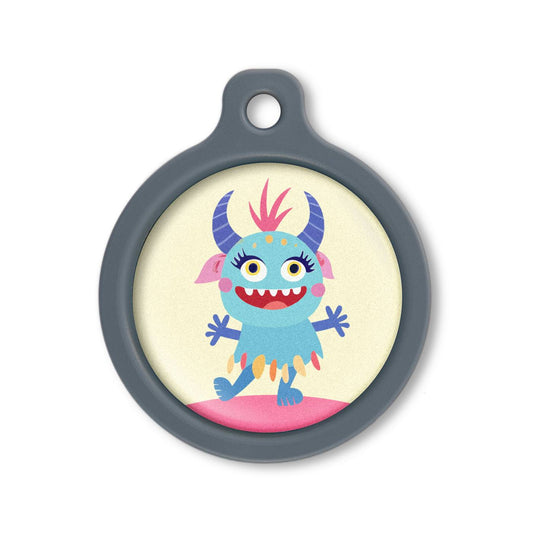 Blucky Beastie Jaune Pastel Médaille large