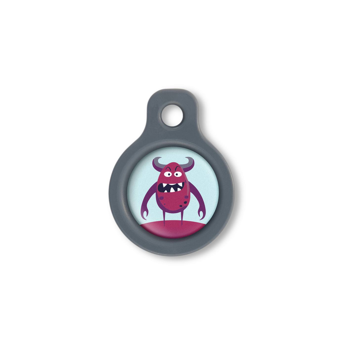 Blucky Beastie Pastel Turquoise Dog Tag small