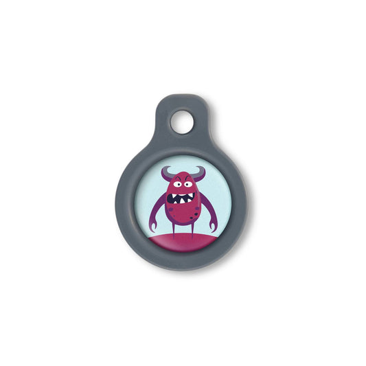 Blucky Beastie Pastel Turquoise Dog Tag small