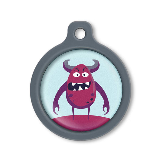 Blucky Beastie Turquoise Pastel Médaille large