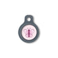 Blucky Butterfly Rose Dog Tag small