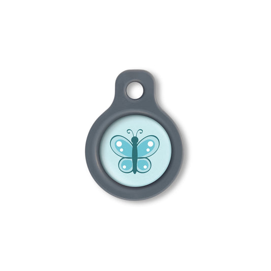 Blucky Butterfly Bleu Turquoise Médaille small