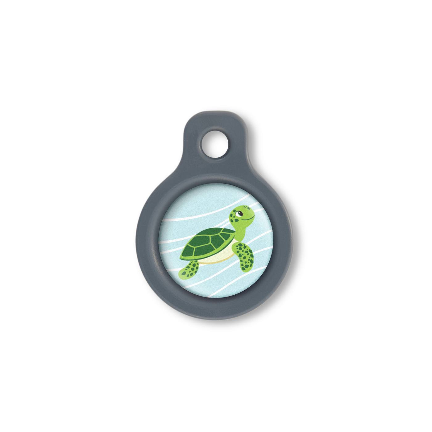 Blucky Baby Turtle Turquesa Pastel Medalla small
