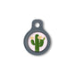 Blucky Cactus Rose Dog Tag small