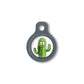 Blucky Cactus White Dog Tag small