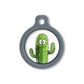 Blucky Cactus White Dog Tag medium