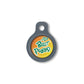 Blucky Graffiti Orange Dog Tag small