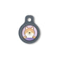 Blucky Happy Pup Pastel Purple Dog Tag small