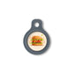 Blucky Hamburger Dog Tag small