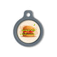 Blucky Hamburger Dog Tag medium