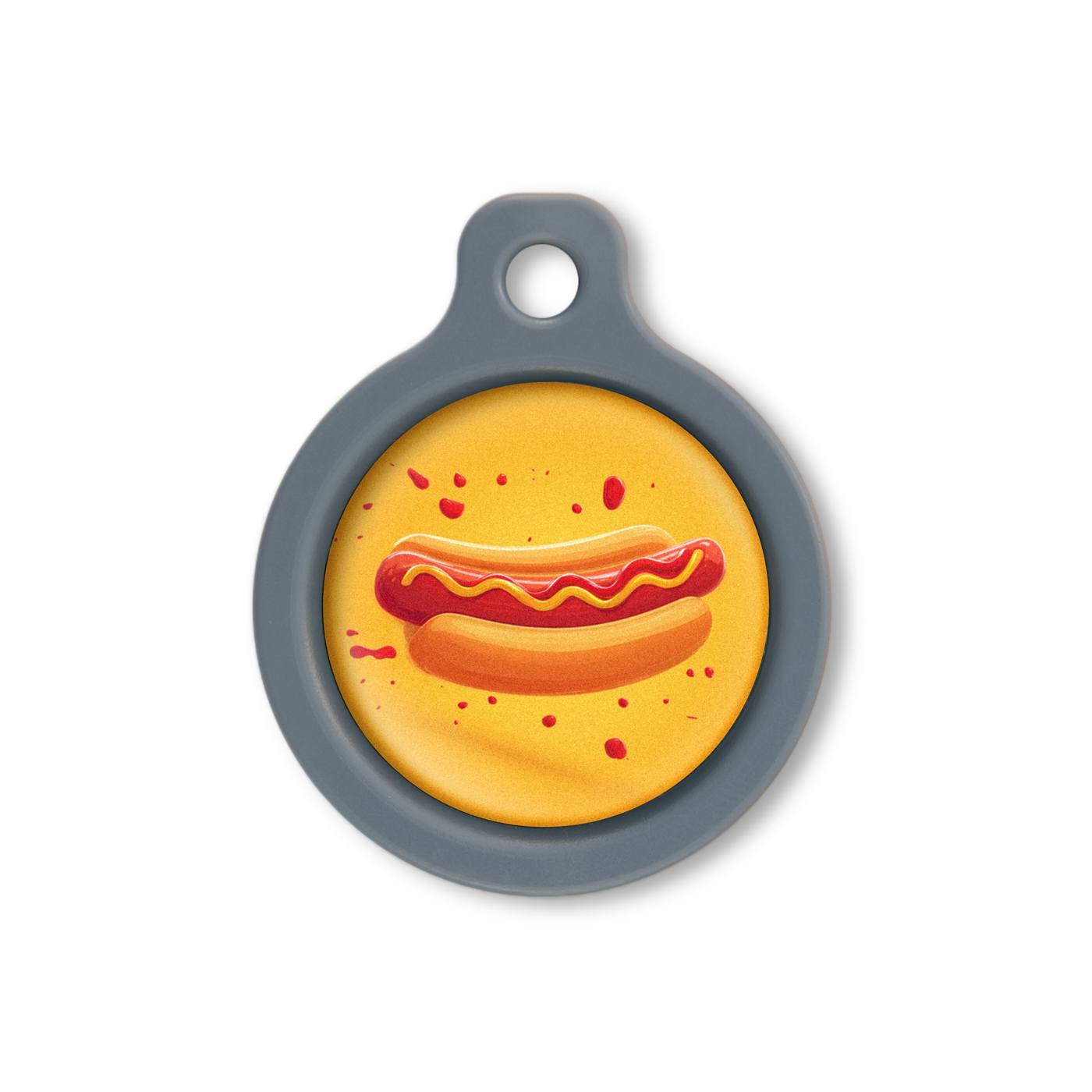 Blucky Hotdog Dog Tag medium