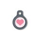 Blucky Heart Rose Dog Tag small