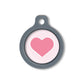 Blucky Heart Rose Dog Tag medium