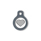 Blucky Heart Bianco Medaglietta small