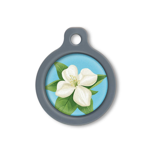 Blucky Jasmine Turquoise Blue Dog Tag medium