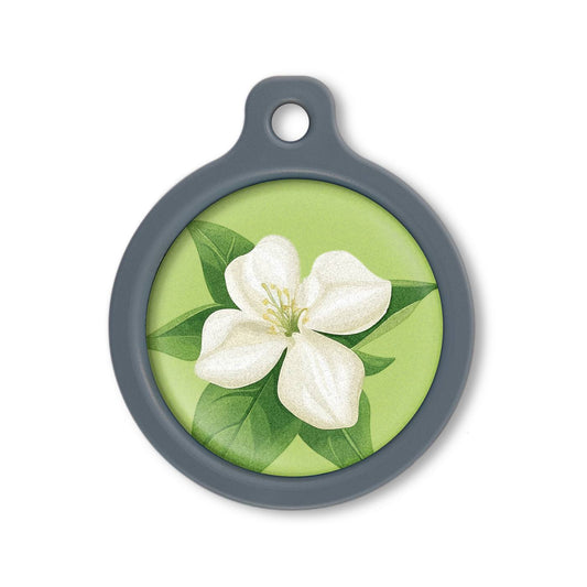 Blucky Jasmine Lime Green Dog Tag large