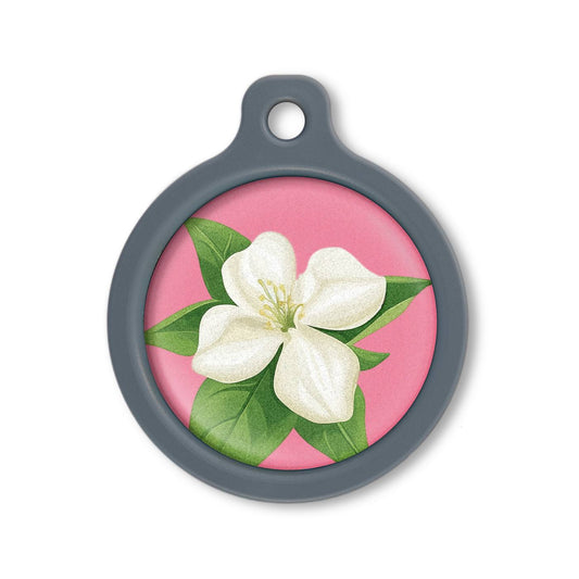 Blucky Jasmine Dark Pink Dog Tag large
