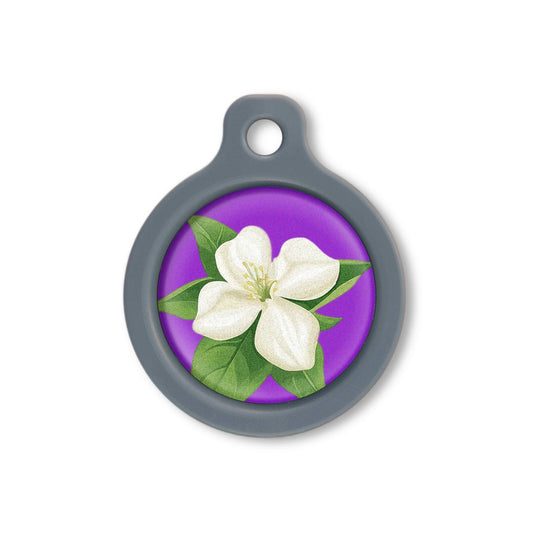 Blucky Jasmine Purple Dog Tag medium