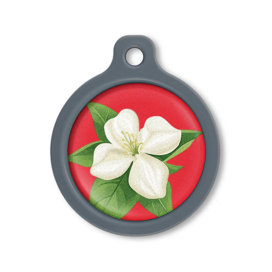 Blucky Jasmine Red Dog Tag large