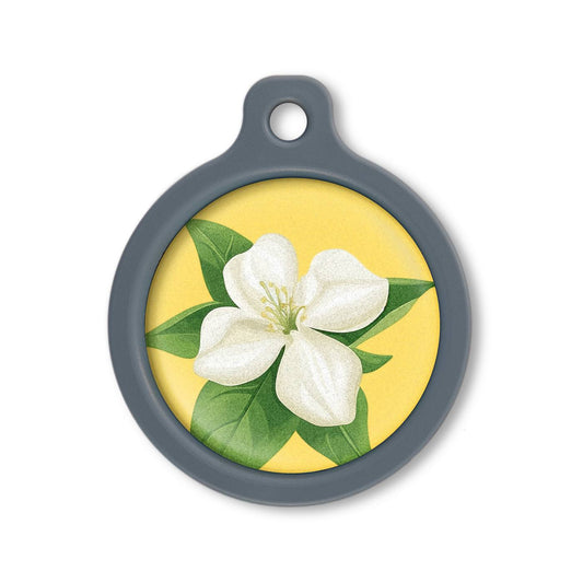 Blucky Jasmine Yellow Dog Tag large