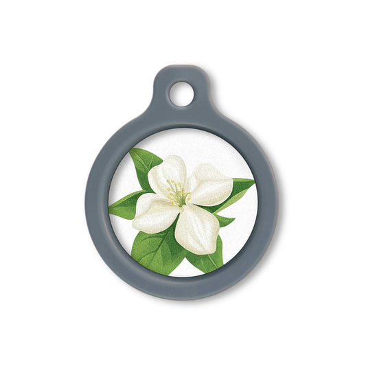 Blucky Jasmine White Dog Tag medium
