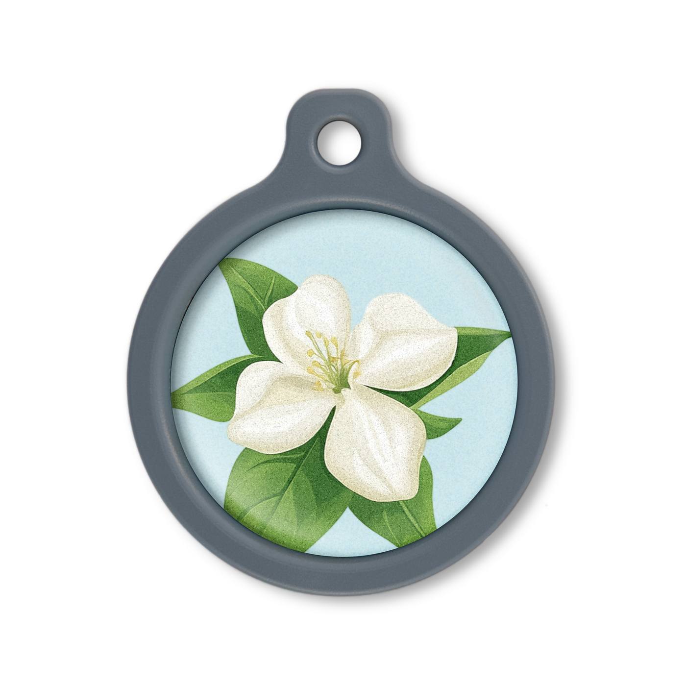 Blucky Jasmine Pastel Turquoise Dog Tag large