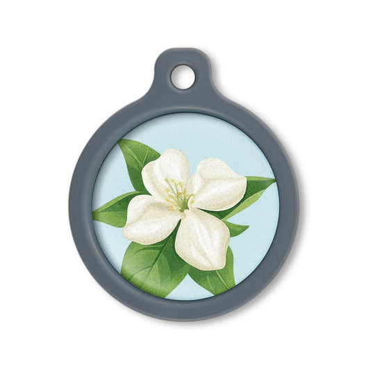 Blucky Jasmine Pastel Turquoise Dog Tag large