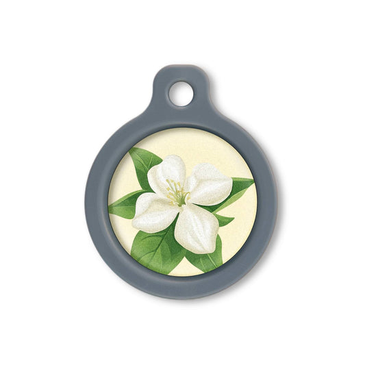 Blucky Jasmine Pastel Yellow Dog Tag medium