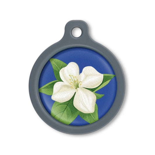 Blucky Jasmine Dark Blue Dog Tag large