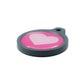 Blucky Heart Dark Pink Dog Tag large
