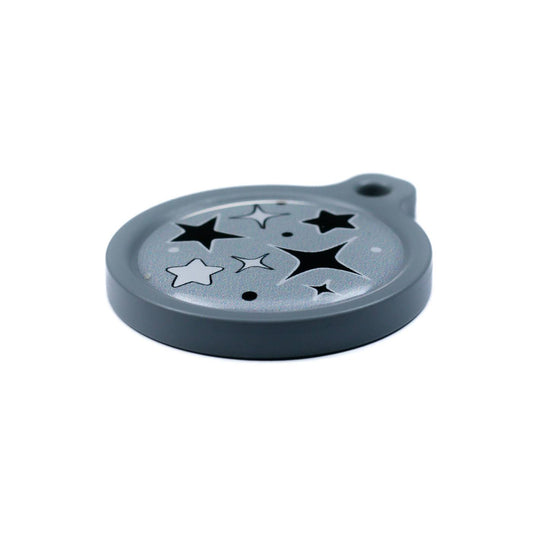 Blucky Starglow Grey Dog Tag large