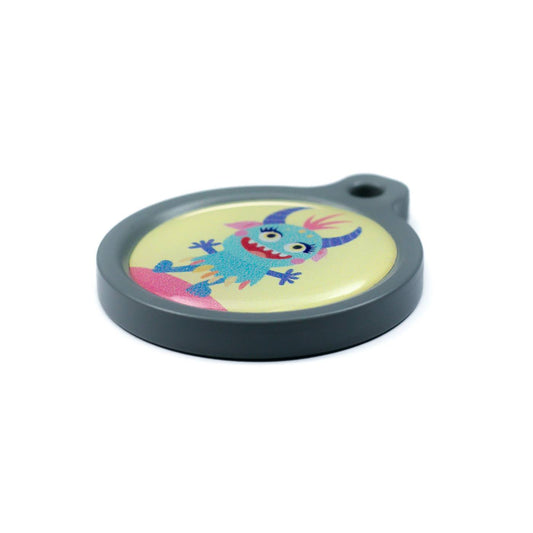 Blucky Beastie Jaune Pastel Médaille large
