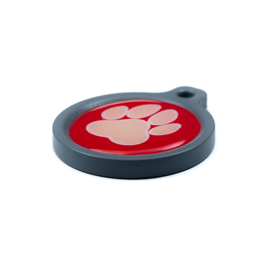 Blucky Wild Paw Red Dog Tag large