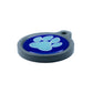 Blucky Wild Paw Dark Blue Dog Tag large