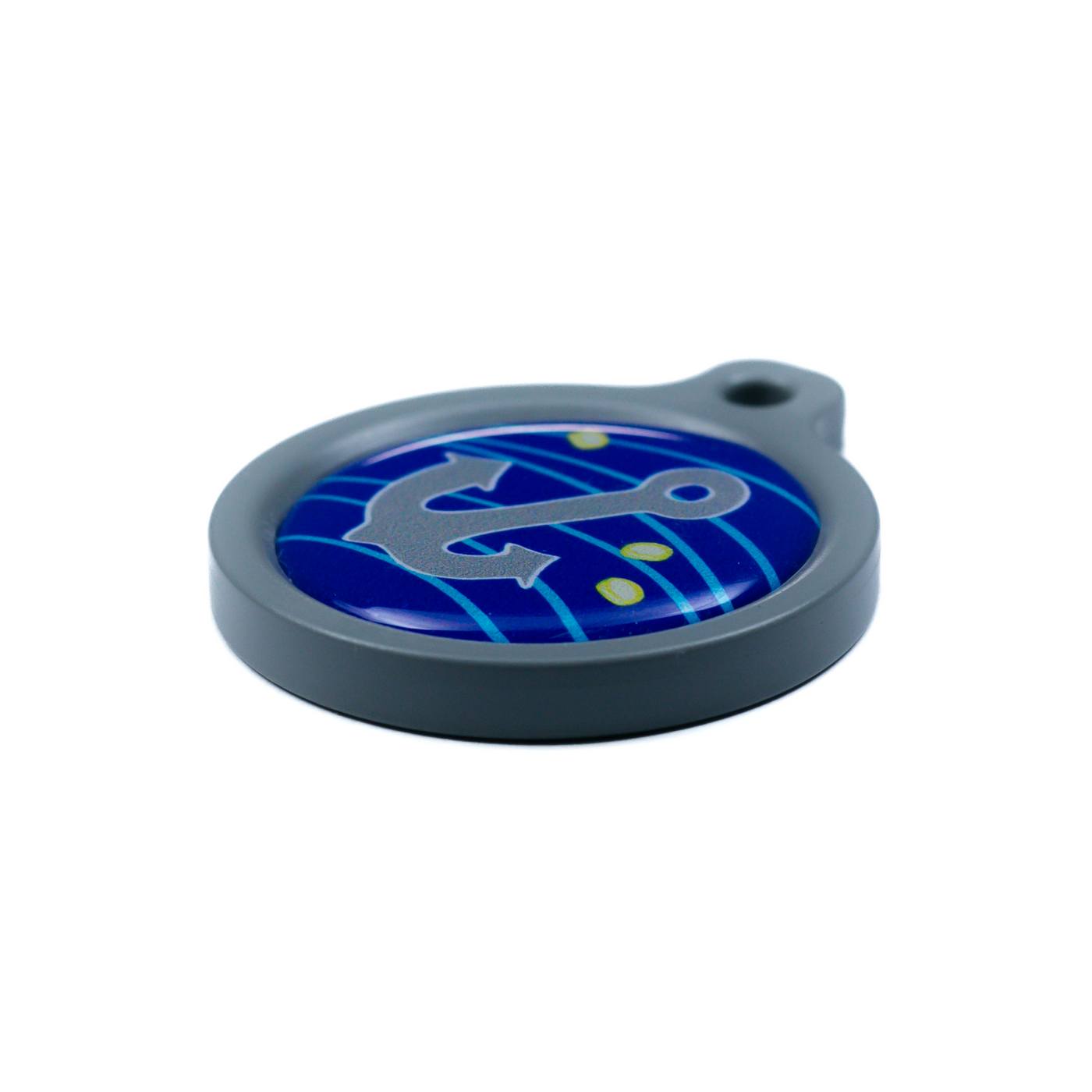 Blucky Pirate Bleu Foncé Médaille large