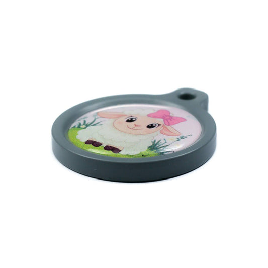 Blucky Baby Lamb Girl Médaille large