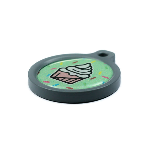 Blucky Sweetie Pastel Green Dog Tag large