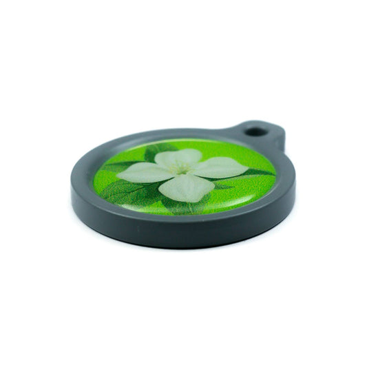 Blucky Jasmine Lime Green Dog Tag large