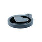 Blucky Heart Black Dog Tag large