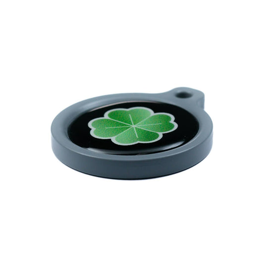 Blucky Clover Black Dog Tag large
