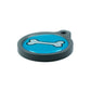 Blucky Bone Blu Turchese Medaglietta large