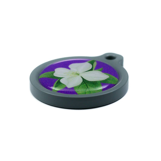 Blucky Jasmine Purple Dog Tag large
