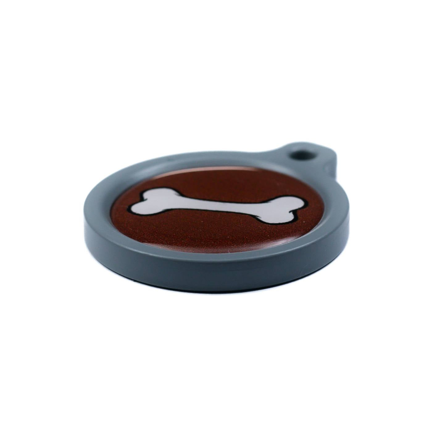 Blucky Bone Marron Médaille large