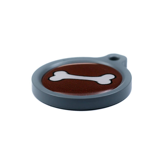 Blucky Bone Marron Médaille large
