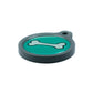 Blucky Bone Vert Foncé Médaille large