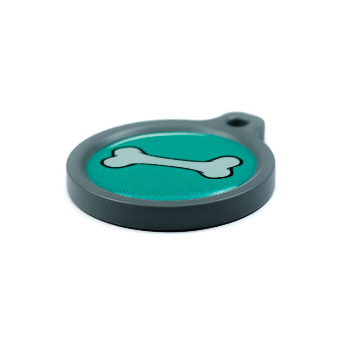 Blucky Bone Vert Foncé Médaille large