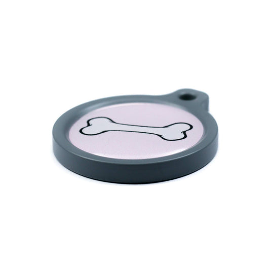 Blucky Bone Rose Médaille large