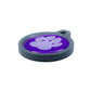 Blucky Wild Paw Purple Dog Tag large