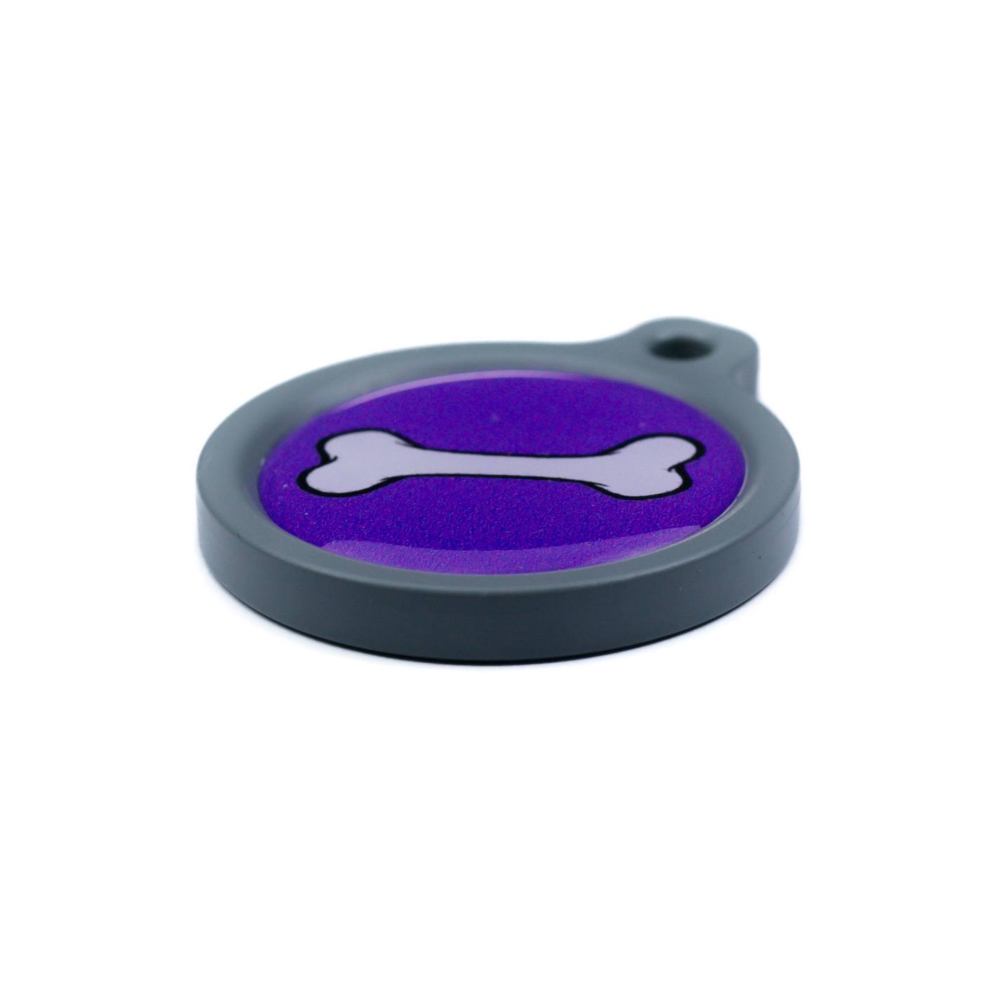 Blucky Bone Viola Medaglietta large