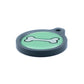 Blucky Bone Pastel Green Dog Tag large